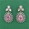 Kundan Classic Earring with Mehndi Plating