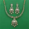 Kundan Classic Necklace with Mehndi Plating