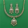 Kundan Classic Necklace with Mehndi Plating