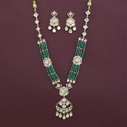 Kundan Classic Necklace with Carat Plating