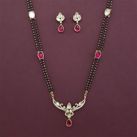 Kundan Classic Mangalsutra with Carat Plating
