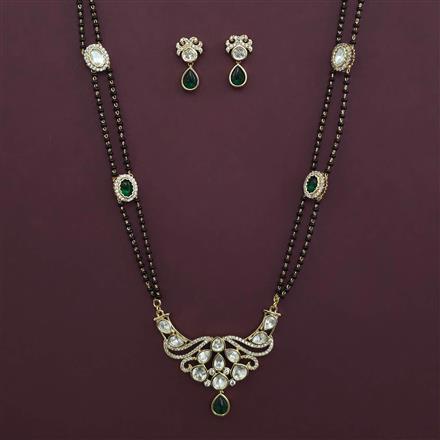 Kundan Classic Mangalsutra with Carat Plating