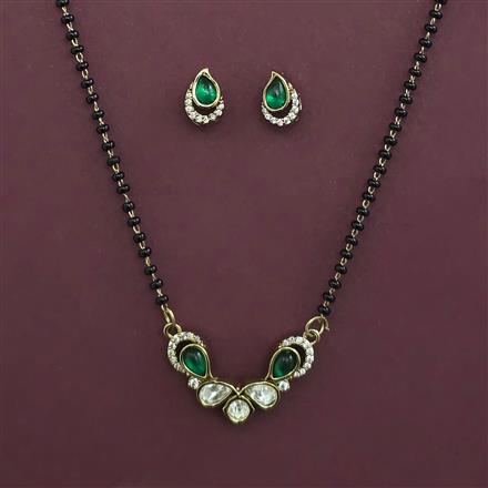Kundan Classic Mangalsutra with Carat Plating