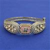 Kundan Openable kada with Victorian Plating