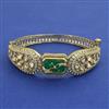 Kundan Openable kada with Victorian Plating