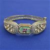Kundan Openable kada with Victorian Plating