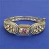 Kundan Openable kada with Victorian Plating