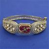 Kundan Openable kada with Victorian Plating