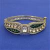 Kundan Openable kada with Victorian Plating