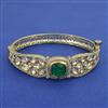 Kundan Openable kada with Victorian Plating