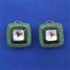 Kundan Tops with Black Plating