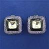 Kundan Tops with Black Plating