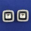 Kundan Tops with Black Plating