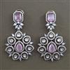 Kundan Classic Earring with Mehndi Plating