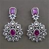 Kundan Classic Earring with Mehndi Plating