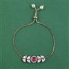 Kundan Classic Bracelet with Mehndi Plating
