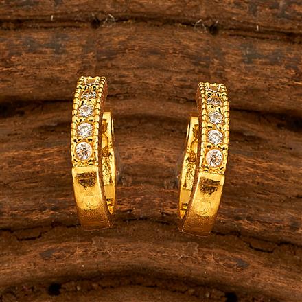 Cz Delicate Nose Ring with gold plating