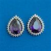 Cubic Zirconia Tops With 2 Tone Plating
