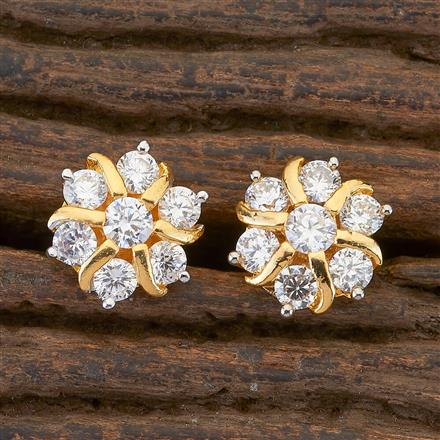 Cz Tops With 2 Tone Plating