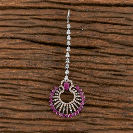 Cz Classic Tikka With Black Rose Plating