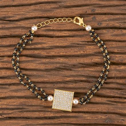 Cz Delicate Bracelet With Gold Plating
