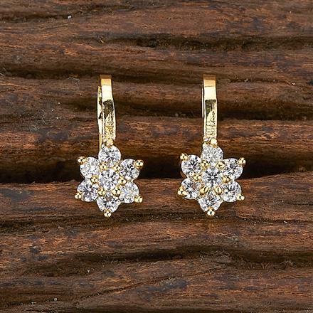 Cz Delicate Nose Ring With Gold Plating