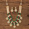 Kundan Mala Necklace with gold plating