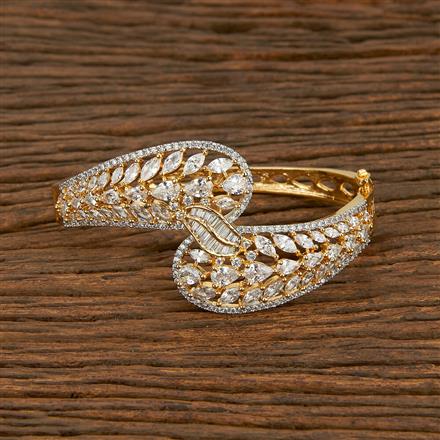 Cz Classic Kada With 2 Tone Plating