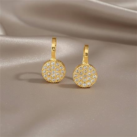 Cz Delicate Nose Ring With Gold Plating