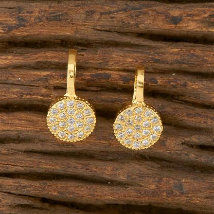 Cz Delicate Nose Ring With Gold Plating