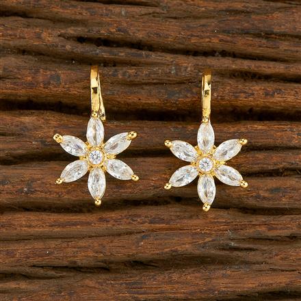 Cz Delicate Nose Ring With Gold Plating
