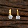 Cz Delicate Nose Ring With 2 Tone Plating