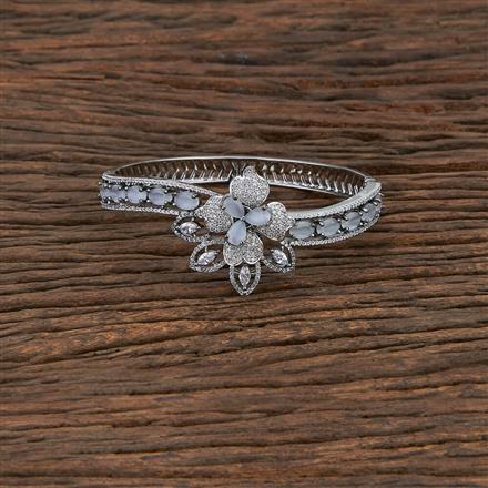 Cz Classic Kada With Black Plating