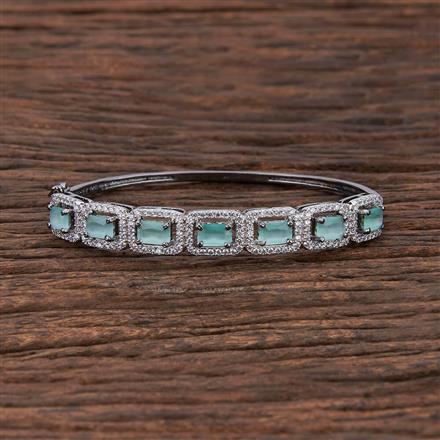 Cz Classic Kada With Black Plating