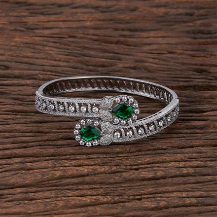 Cz Classic Kada With Black Plating