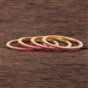 Cz Classic Bangles With Gold Plating