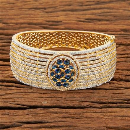 Cz Broad Kada With 2 Tone Plating