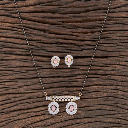 Cz Classic Mangalsutra With 2 Tone Plating