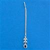 Cz Delicate Tikka With Rhodium Plating