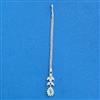 Cz Delicate Tikka With Rhodium Plating