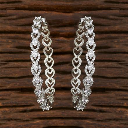 Cz Bali With Rhodium Plating