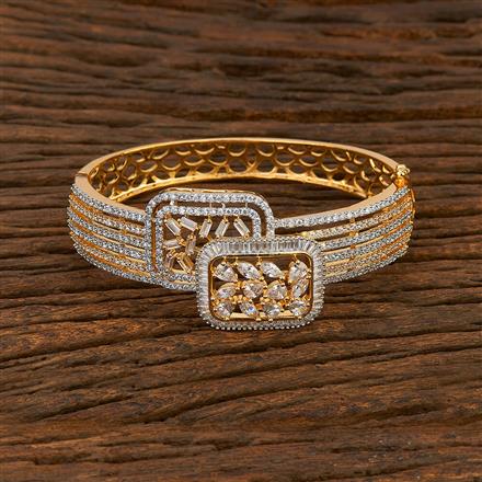 Cz Classic Kada With 2 Tone Plating