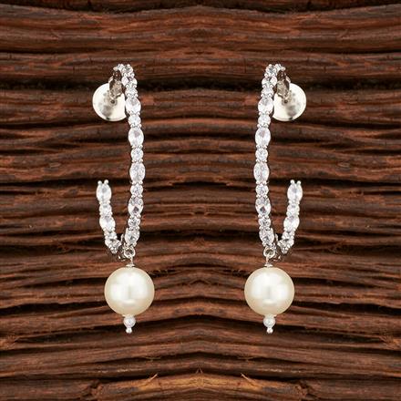 Cz Bali With Rhodium Plating