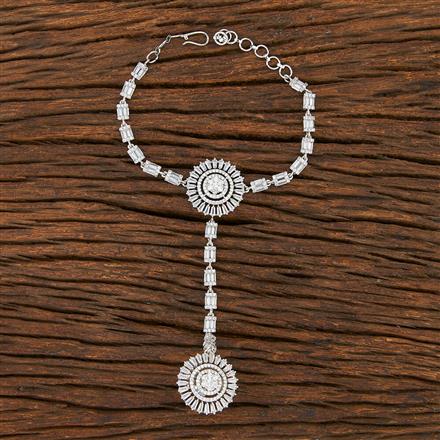 Cz Classic Hath Pan With Rhodium Plating