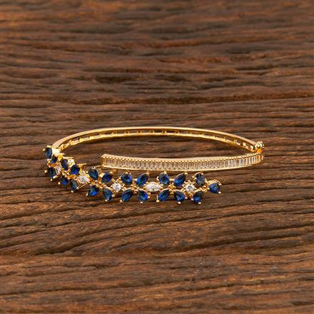 Cz Classic Kada With Gold Plating