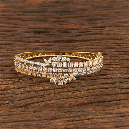 Cz Classic Kada With 2 Tone Plating