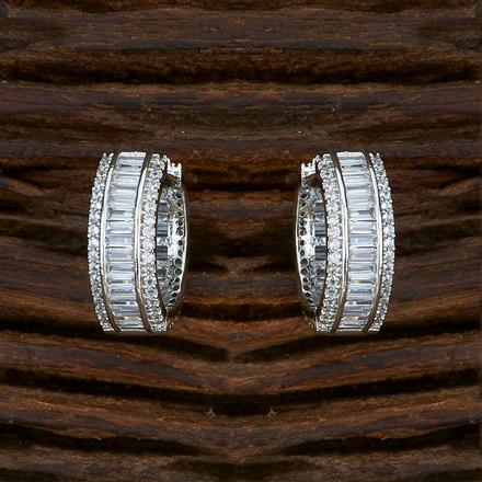 Cz Bali With Rhodium Plating