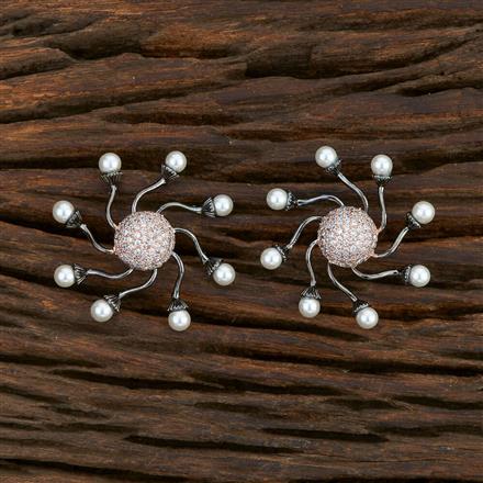 Cz Tops With Black Rose Plating