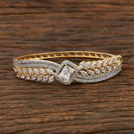 Cz Classic Kada With 2 Tone Plating