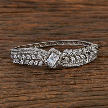 Cz Classic Kada With Black Plating